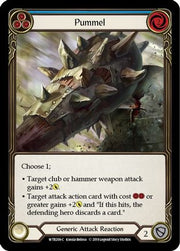 Pummel (Blue) [WTR208] Unlimited Edition Normal Flesh And Blood Single Flesh And Blood   