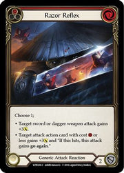 Razor Reflex (Red) [WTR209-C] Alpha Print Rainbow Foil Flesh And Blood Single Flesh And Blood   
