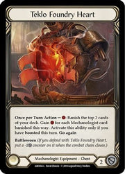Teklo Foundry Heart [ARC004] Unlimited Edition Rainbow Foil Flesh And Blood Single Flesh And Blood   