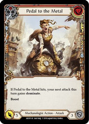 Pedal to the Metal (Red) [ARC011-R] 1st Edition Normal Flesh And Blood Single Flesh And Blood   