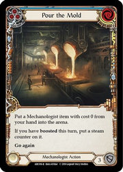 Pour the Mold (Blue) [ARC016] Unlimited Edition Rainbow Foil Flesh And Blood Single Flesh And Blood   