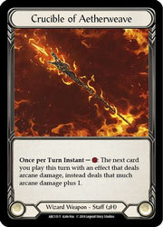 Crucible of Aetherweave // Dash, Inventor Extraordinaire [U-ARC115 // U-ARC001] (Arcane Rising Unlimited) Flesh And Blood Single Flesh And Blood   