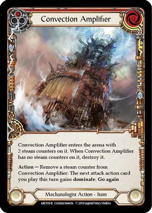 Convection Amplifier [ARC019] Unlimited Edition Normal Flesh And Blood Single Flesh And Blood   