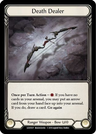 Death Dealer [LGS010-P] (Promo)  1st Edition Cold Foil Flesh And Blood Single Flesh And Blood   