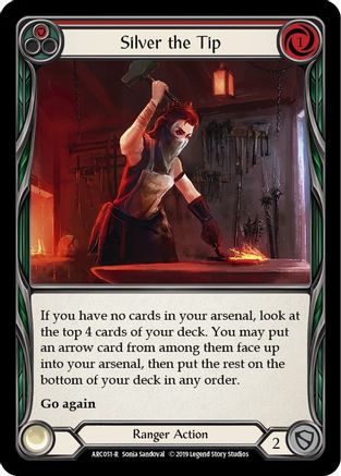 Silver the Tip (Red) [ARC051] Unlimited Edition Normal Flesh And Blood Single Flesh And Blood   