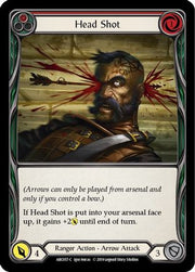 Head Shot (Red) [ARC057] Unlimited Edition Rainbow Foil Flesh And Blood Single Flesh And Blood   