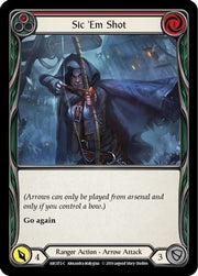 Sic 'Em Shot (Red) [ARC072] Unlimited Edition Rainbow Foil Flesh And Blood Single Flesh And Blood   