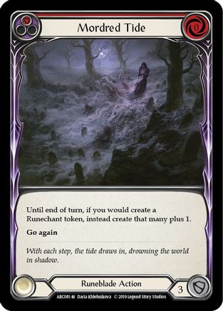 Mordred Tide [ARC081] Unlimited Edition Normal Flesh And Blood Single Flesh And Blood   