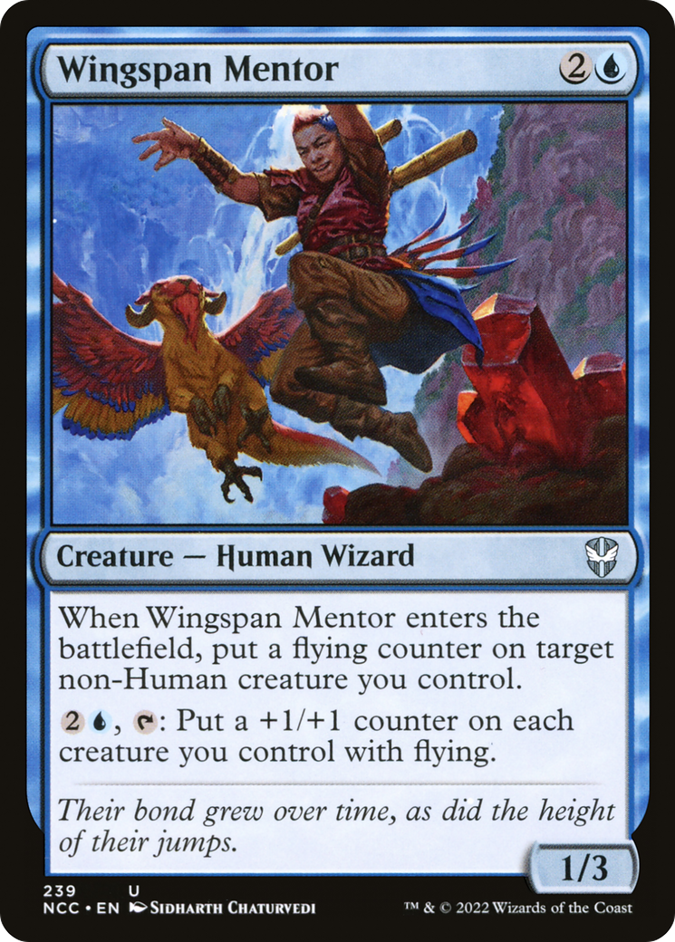 Wingspan Mentor (NCC-239) [New Capenna Commander] MTG Single Wizards of the Coast