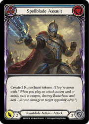 Spellblade Assault (Blue) [ARC087] Unlimited Edition Normal Flesh And Blood Single Flesh And Blood   