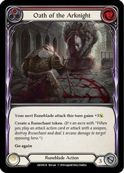 Oath of the Arknight (Red) [ARC091] Unlimited Edition Normal Flesh And Blood Single Flesh And Blood   