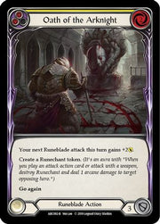 Oath of the Arknight (Yellow) [ARC092] Unlimited Edition Normal Flesh And Blood Single Flesh And Blood   
