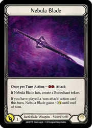 Nebula Blade // Teklo Plasma Pistol [U-ARC077 // U-ARC003] (Arcane Rising Unlimited) Flesh And Blood Single Flesh And Blood   