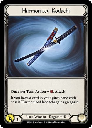 Harmonized Kodachi [KSU003-C] 1st Edition Normal Flesh And Blood Single Flesh And Blood   