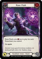 Rune Flash (Red) [ARC100-C] 1st Edition Rainbow Foil Flesh And Blood Single Flesh And Blood   