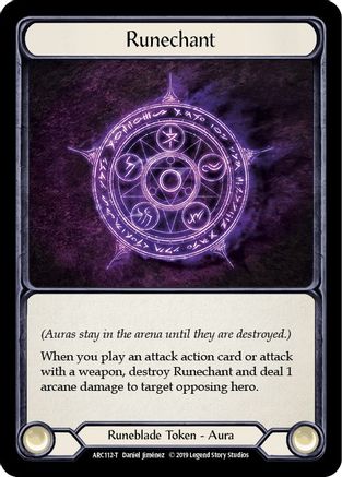 Runechant // Viserai, Rune Blood [ARC112-T // ARC075-T] (Arcane Rising)  1st Edition Normal Flesh And Blood Single Flesh And Blood   