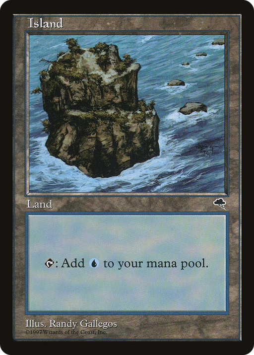 Island (TMP-335) [Tempest] MTG Single Wizards of the Coast