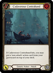 Cadaverous Contraband (Yellow) [ARC180] Unlimited Edition Rainbow Foil Flesh And Blood Single Flesh And Blood   
