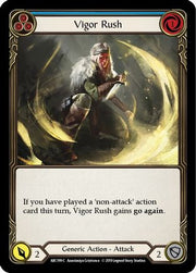 Vigor Rush (Blue) [ARC199] Unlimited Edition Normal Flesh And Blood Single Flesh And Blood   