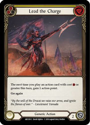 Lead the Charge (Yellow) [ARC210] Unlimited Edition Normal Flesh And Blood Single Flesh And Blood   