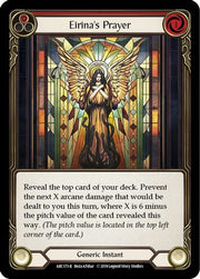 Eirina's Prayer (Red) [ARC173] Unlimited Edition Normal Flesh And Blood Single Flesh And Blood   