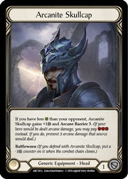Arcanite Skullcap [ARC150-L] 1st Edition Cold Foil Flesh And Blood Single Flesh And Blood   