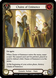Chains of Eminence [ARC162] Unlimited Edition Rainbow Foil Flesh And Blood Single Flesh And Blood   