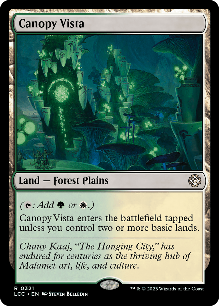 Canopy Vista (LCC-321) [The Lost Caverns of Ixalan Commander] MTG Single Wizards of the Coast
