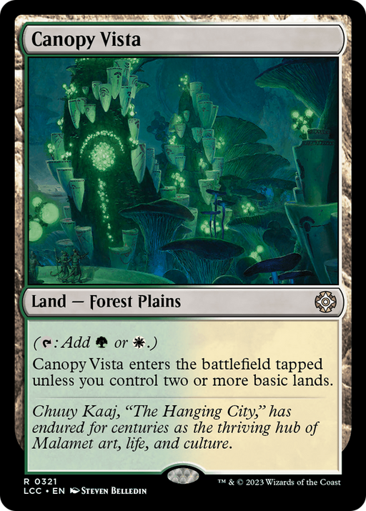 Canopy Vista (LCC-321) [The Lost Caverns of Ixalan Commander] MTG Single Wizards of the Coast