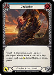 Chokeslam (Blue) [CRU037] 1st Edition Normal Flesh And Blood Single Flesh And Blood   