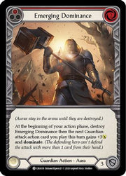 Emerging Dominance (Red) [CRU038] 1st Edition Normal Flesh And Blood Single Flesh And Blood   