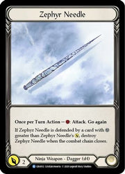 Zephyr Needle [CRU052] 1st Edition Normal Flesh And Blood Single Flesh And Blood   