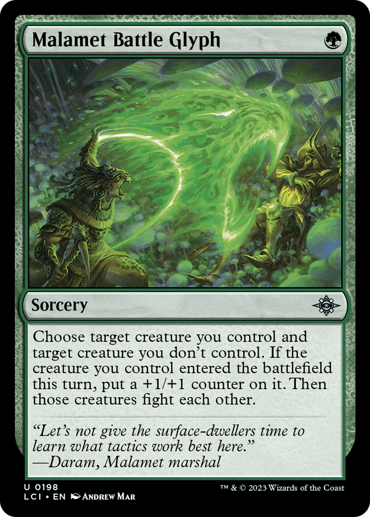 Malamet Battle Glyph (LCI-198) [The Lost Caverns of Ixalan] MTG Single Wizards of the Coast