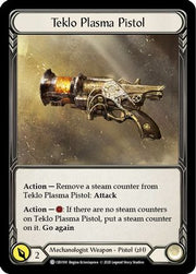 Teklo Plasma Pistol [CRU100] 1st Edition Normal Flesh And Blood Single Flesh And Blood   