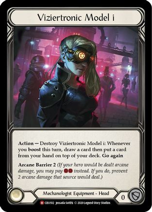Viziertronic Model i [CRU102] 1st Edition Normal Flesh And Blood Single Flesh And Blood   