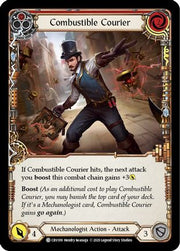 Combustible Courier (Red) [CRU109] 1st Edition Normal Flesh And Blood Single Flesh And Blood   