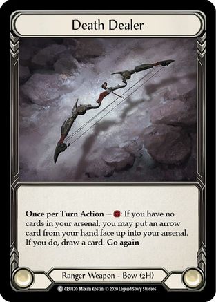 Death Dealer [CRU120] 1st Edition Normal Flesh And Blood Single Flesh And Blood   