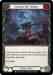 Increase the Tension (Blue) [CRU137] 1st Edition Normal Flesh And Blood Single Flesh And Blood   