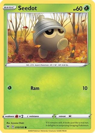 Seedot (10/185) [SWSH: Vivid Voltage] Pokemon Single Pokémon
