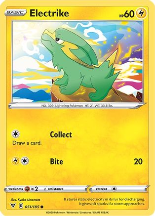 Electrike (51/185) [SWSH: Vivid Voltage] Pokemon Single Pokémon
