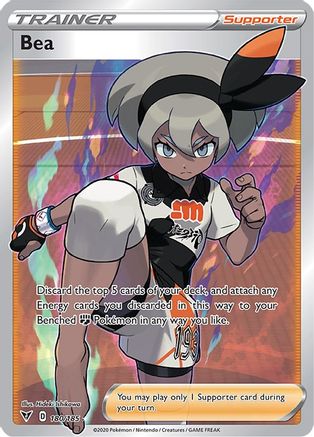 Bea (Full Art) (180/185) Holofoil [SWSH: Vivid Voltage] Pokemon Single Pokémon