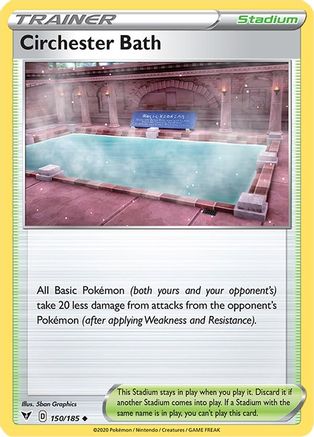Circhester Bath (150/185) [SWSH: Vivid Voltage] Pokemon Single Pokémon