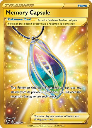 Memory Capsule (Secret) 202/185 Holofoil [SWSH: Vivid Voltage] Pokemon Single Pokémon