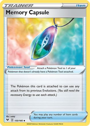 Memory Capsule (155/185) Reverse Holofoil [SWSH: Vivid Voltage] Pokemon Single Pokémon
