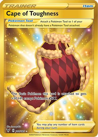 Cape of Toughness (Secret) (200/185) Holofoil [SWSH: Vivid Voltage] Pokemon Single Pokémon