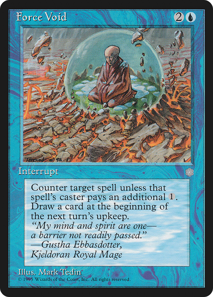 Force Void (ICE-070) [Ice Age] MTG Single Wizards of the Coast