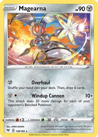 Magearna (128/185) Holofoil [SWSH: Vivid Voltage] Pokemon Single Pokémon