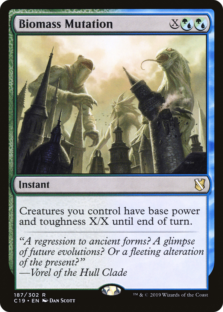 Biomass Mutation (C19-187) [Commander 2019] MTG Single Wizards of the Coast