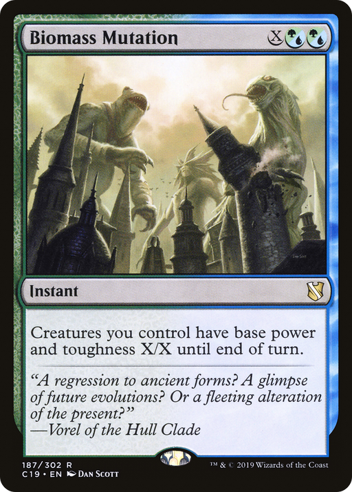 Biomass Mutation (C19-187) [Commander 2019] MTG Single Wizards of the Coast