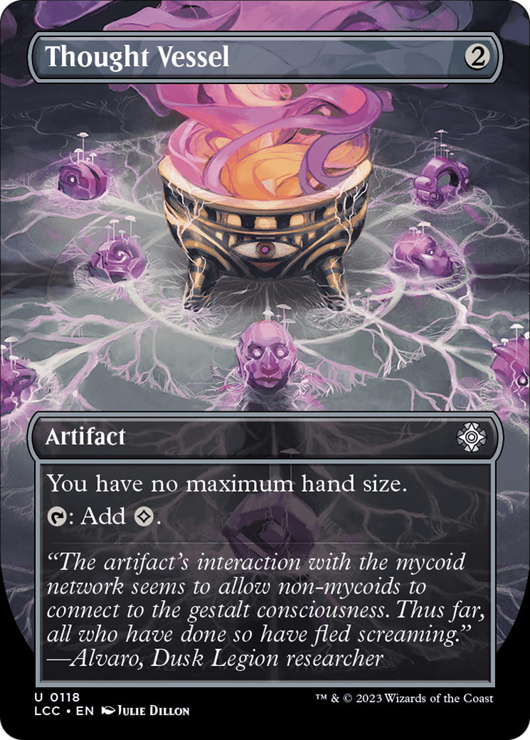Thought Vessel (LCC-118) [The Lost Caverns of Ixalan Commander] (Borderless) MTG Single Wizards of the Coast